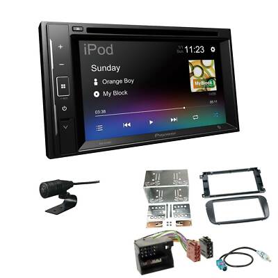 Pioneer 2-DIN Autoradio Bluetooth CD/DVD USB für Ford S-Max Facelift ohne Canbus