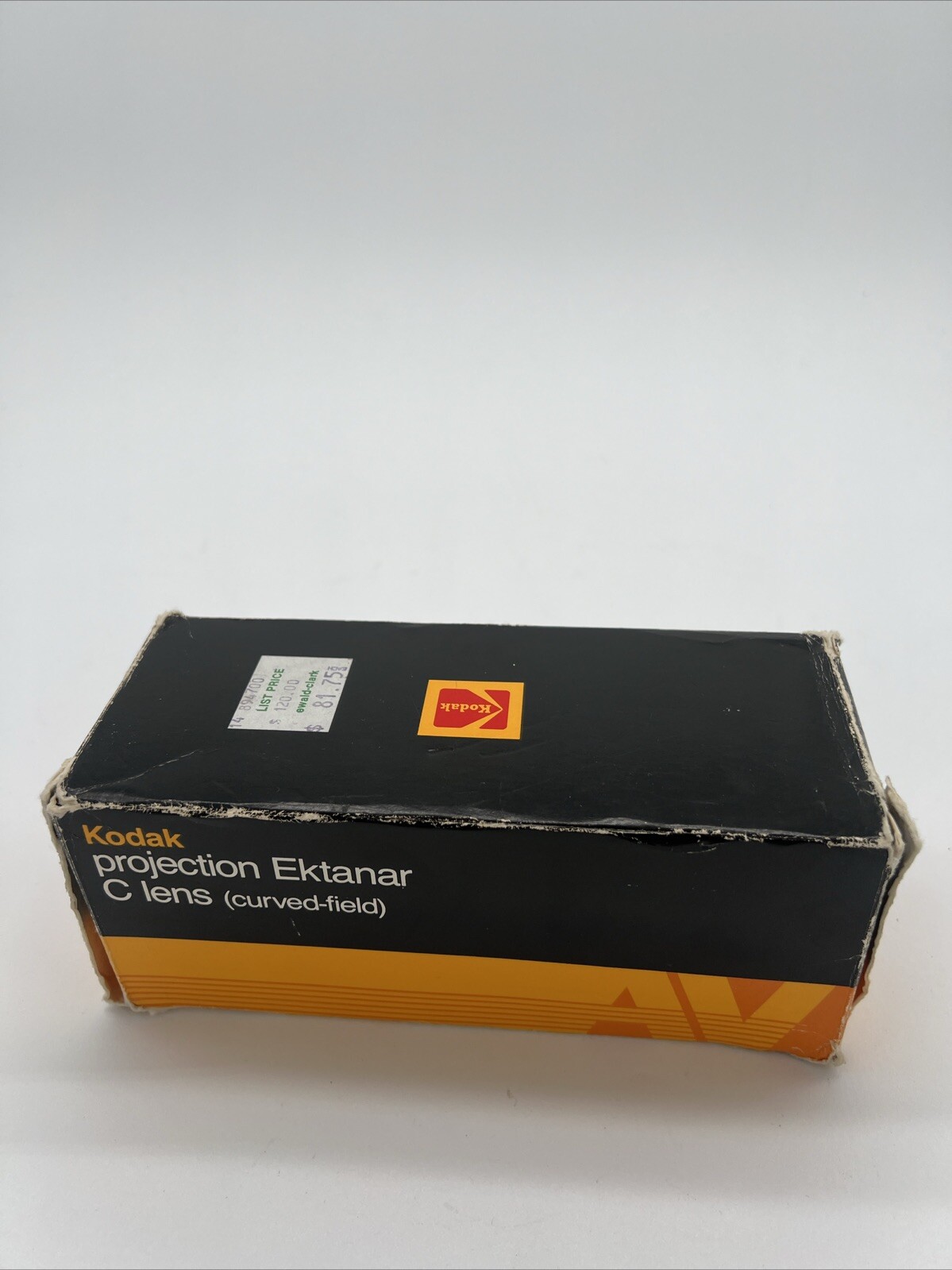 Kodak Projection Ektanar C Lens (Curved-Field) Vintage Untested