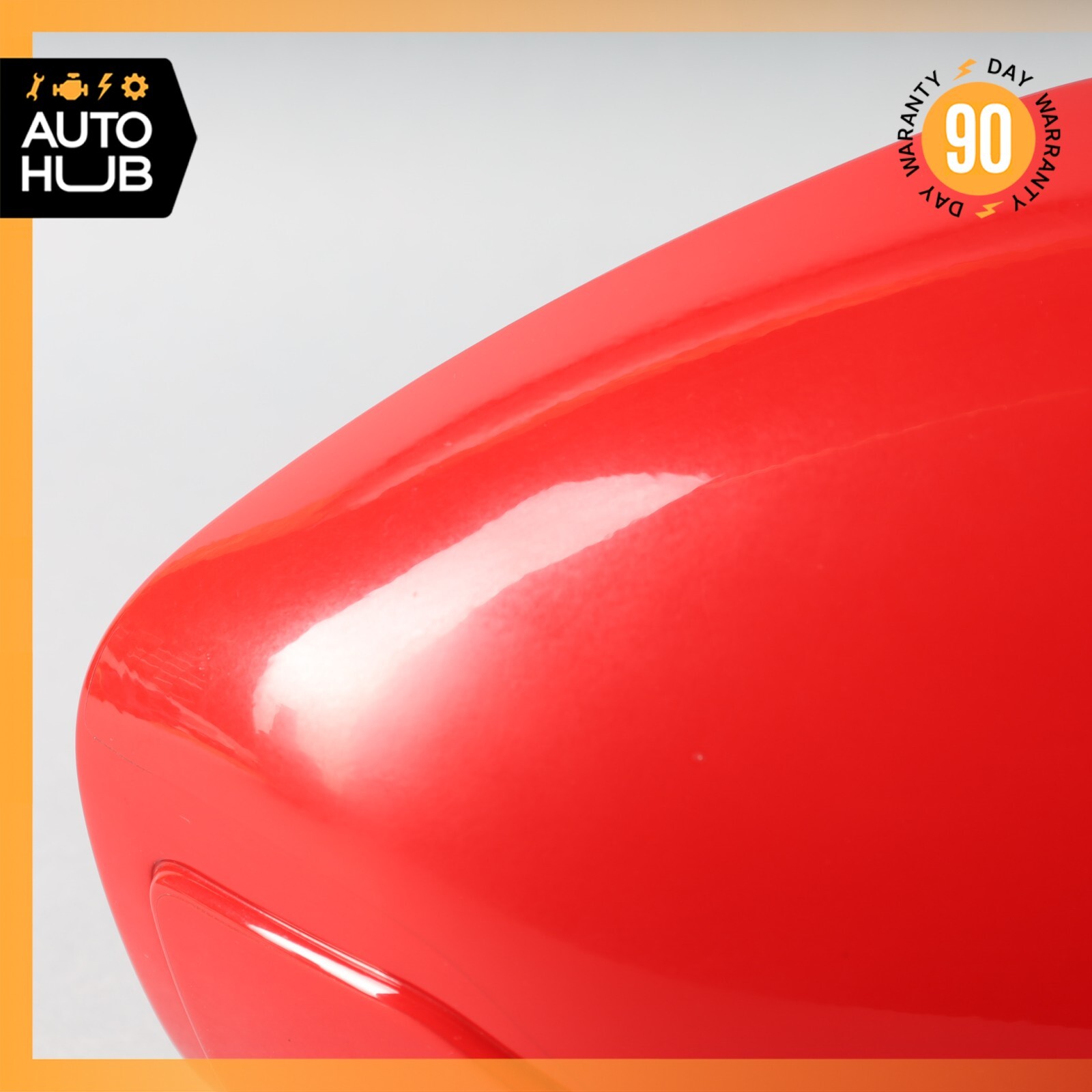 11-16 Ferrari FF F151 Right Passenger Side Rear View Door Mirror Red OEM 40k