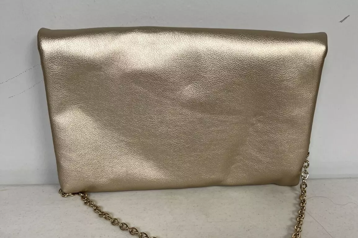 Rose gold purse chain sale
