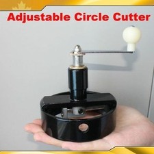  1" to 2-1/4"  Circle Graphic Paper Cutter Button Maker Adjustable Metal Rotary
