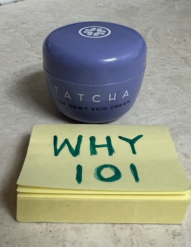 Tatcha The Dewy Skin Face Cream Purple Rice Moisturizer .34oz/10mL Travel SZ $20 - Picture 11 of 12