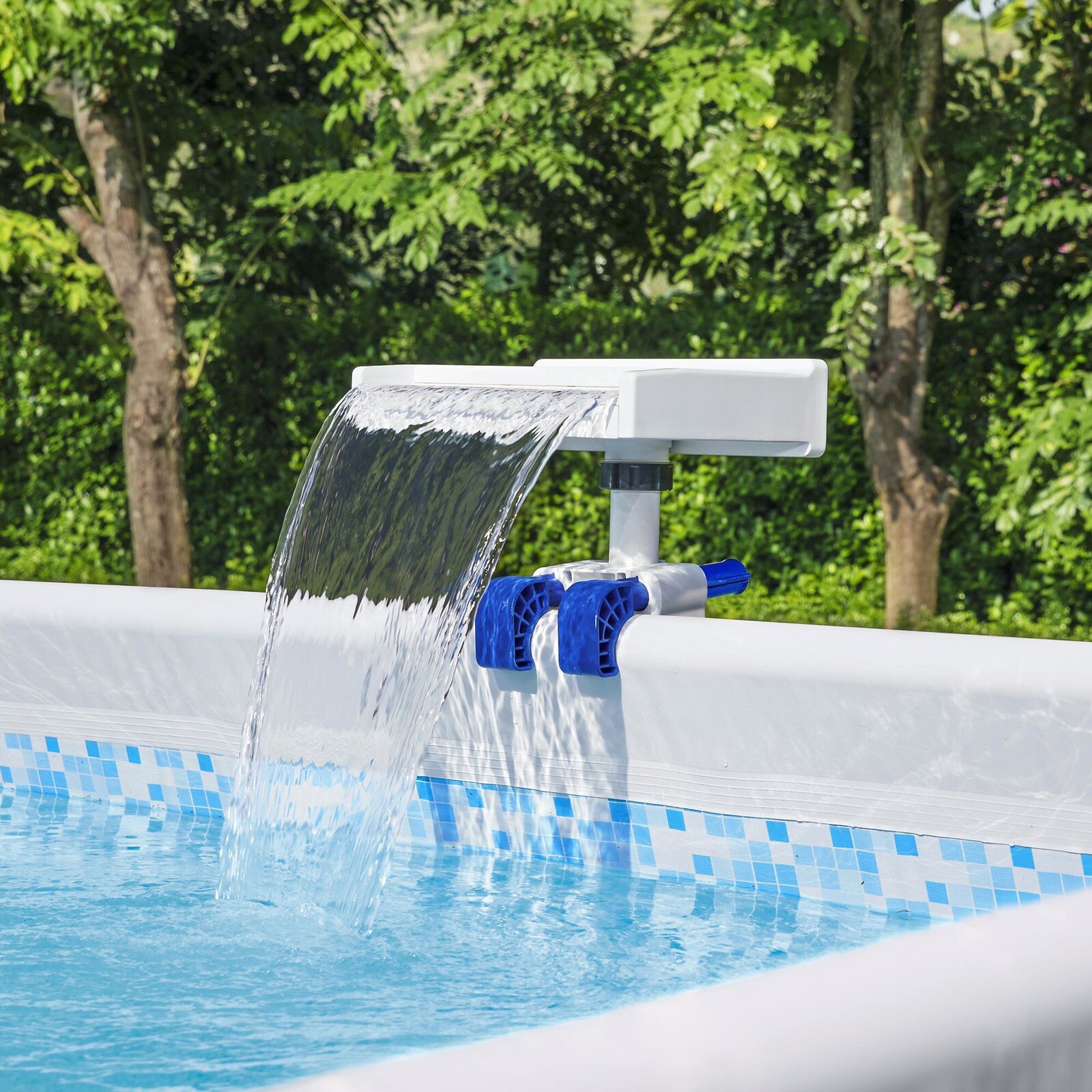 Cascada Led Calmante Bestway Flowclear - 8 Modos De Color - Incluye Adaptador