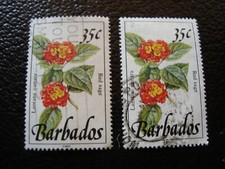 BARBADE - timbre yvert/tellier n° 829 x2 oblitere (A42) (T)
