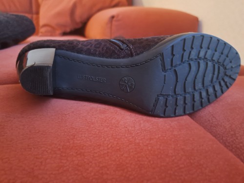 ARA Gore Tex Stiefel Gr.5/38 elegant Stretch ungefüttert Animal- Leoprint braun - Bild 5 von 5