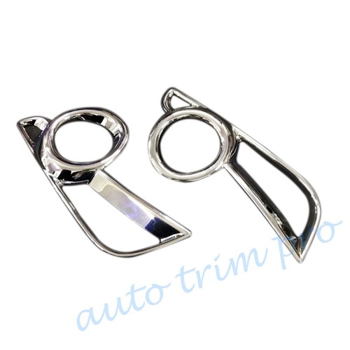2X Chrome Fog Light Lamp Cover Trim For Toyota Highlander 2017-2019 Accessories - Picture 4 of 7