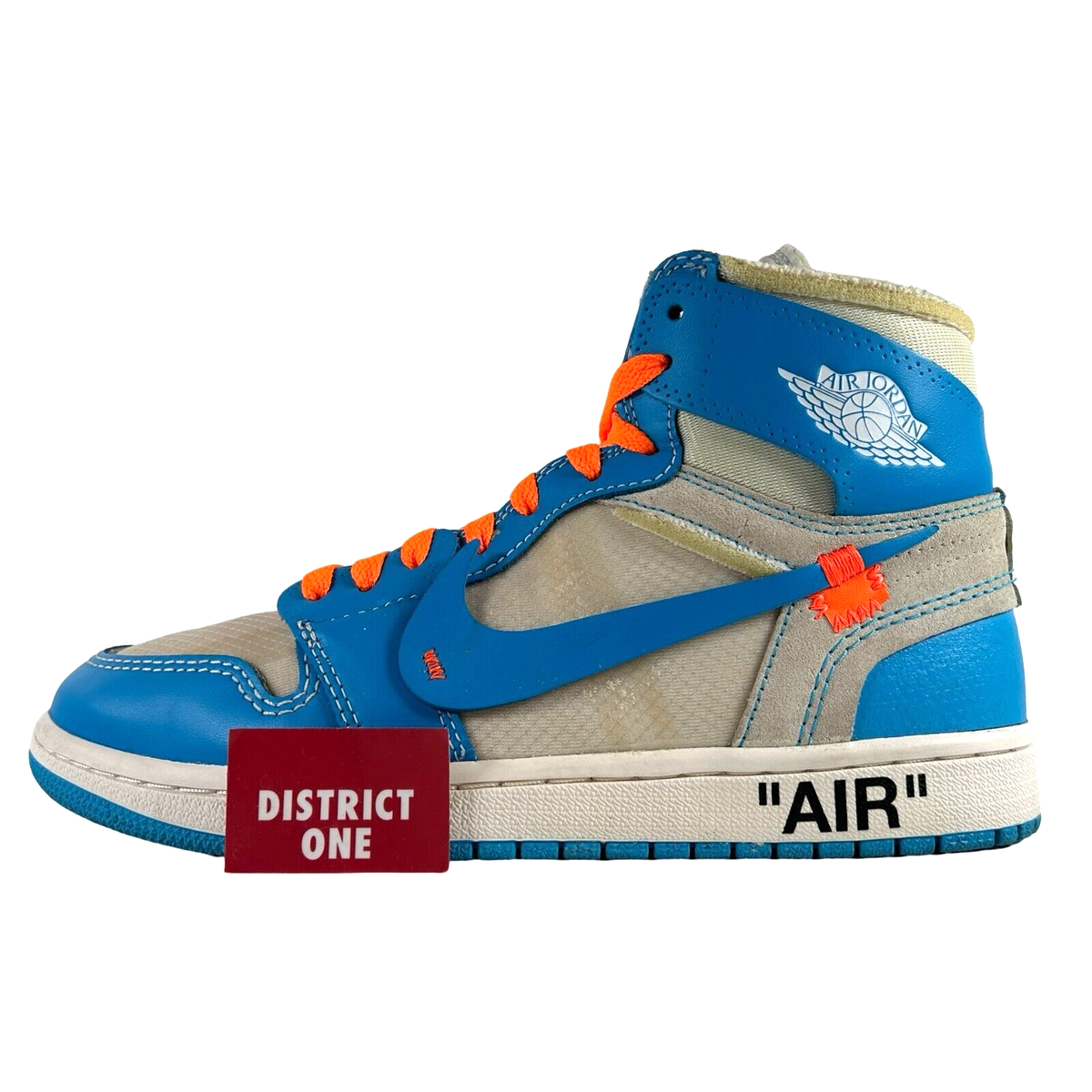 Off White x Air Jordan 1 Retro High OG UNC University Blue Off White x Air Jordan 1 Retro High OG UNC University Blue