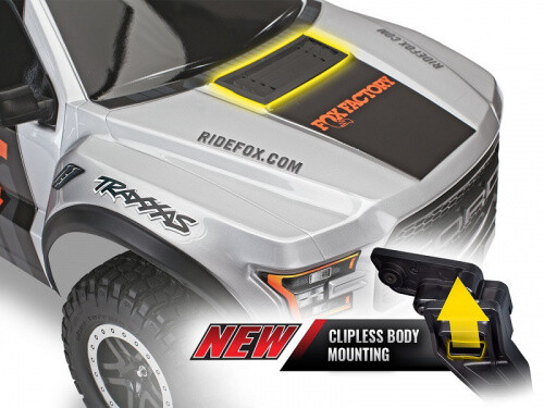 Traxxas Ford F-150 Raptor FOX 2WD Brushed RTR 1:10 Pickup Truck mit Akku + 4A US - Bild 5 von 10