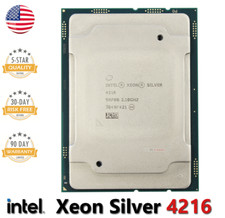 Intel Xeon Silver 4216 CPU SRFBB 2.10GHz 16-Core LGA-3647 Server Processor