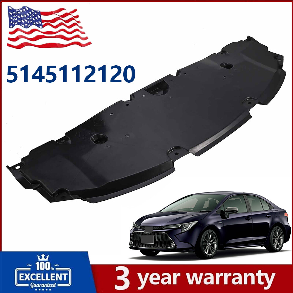 Front Radiator Support Splash Shield Under Cover For 2020-2022 Toyota Corolla