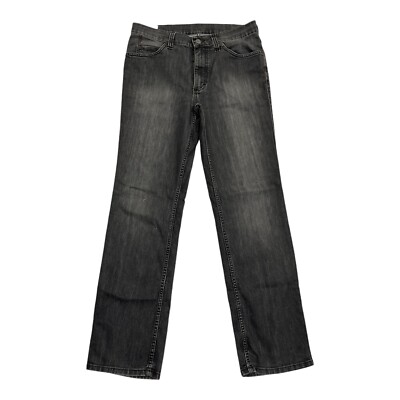mustang mens jeans oklahoma w34 l32 in black 