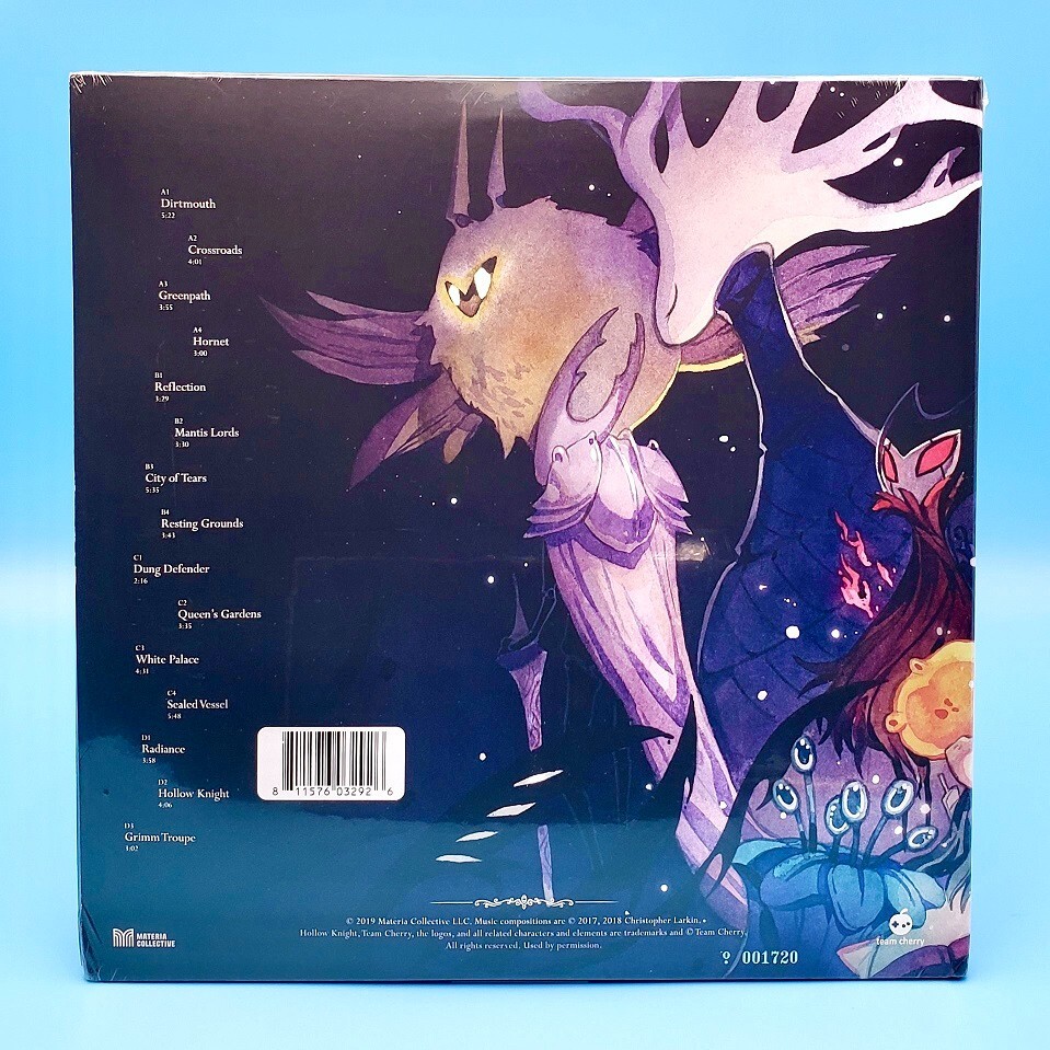 Hollow Knight Piano Collections Vinyl Soundtrack Art Booklet Pure