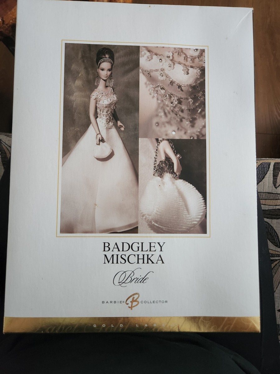 Badgley Mischka Barbie Bride, 2003, Doll with original box