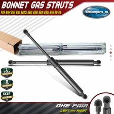 2x Bonnet Gas Struts for BMW 3 Series E46 1998-2007 Coupe Saloon 51238202688