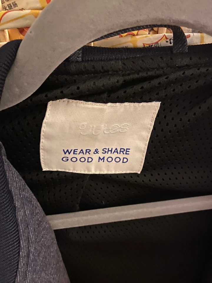 Abrigo Jules Pequeño Hombre Azul Oscuro Denim Color Perfecto Estado Foto 3 de 3