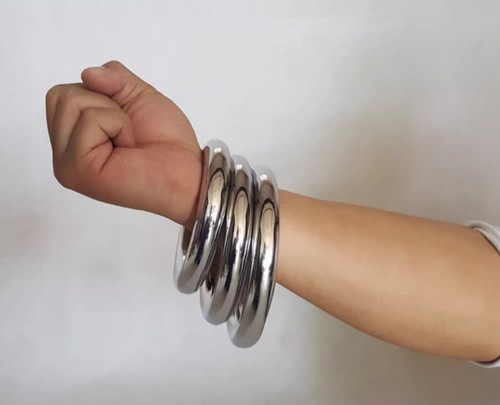 Anillos de entrenamiento de antebrazo de metal Wushu anillos de hierro Hong Quan - Imagen 6 de 7