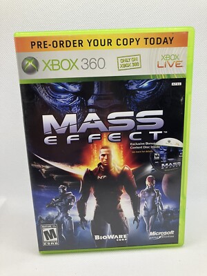 Mass Effect Bonus Content Disc (Microsoft Xbox 360, 2007), Rar, BioWare, Promo