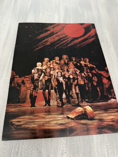 CATS Musical 1982 Andrew Lloyd Webber Winter Garden Theatre Program - Picture 2 of 3