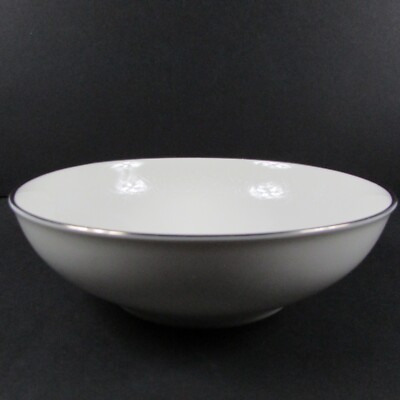 Noritake Lorelei Ivory China 8.5  Oval Vegetable Serving Bowl 7541