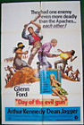 "Day of the Evil Gun" 1968 original 1-sheet movie poster Western Glenn Ford — photo 1