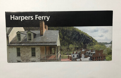 2026 Harpers Ferry National Historical Park GPO 2024 NEWEST Unigrid Brochure Map