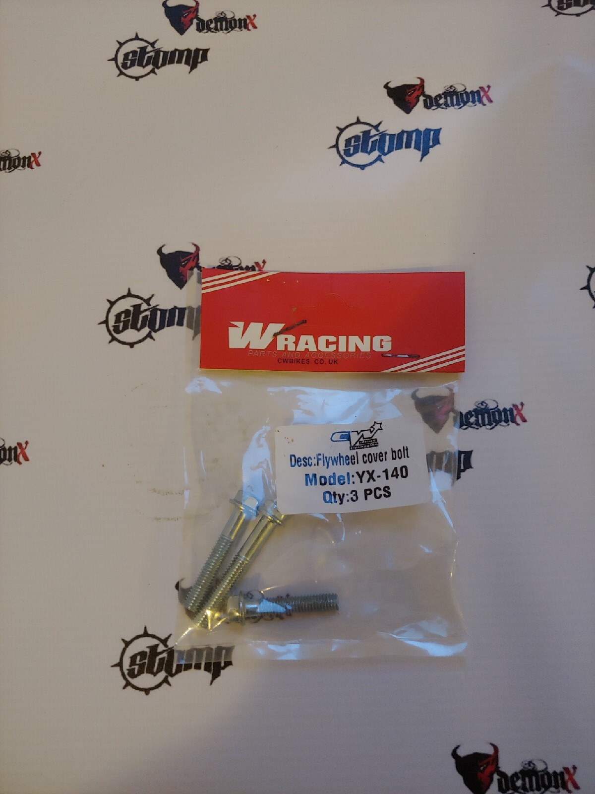 Pit Bike YX Flywheel Cover Bolts Stator Bolts  Stomp   Symoto   Wpb   Kurz   M2r