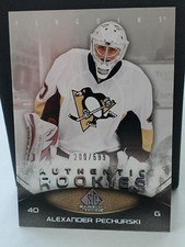 2010-11 SP Game Used Edition Authentic Rookies 200/699 Alexander Pechurski #147 