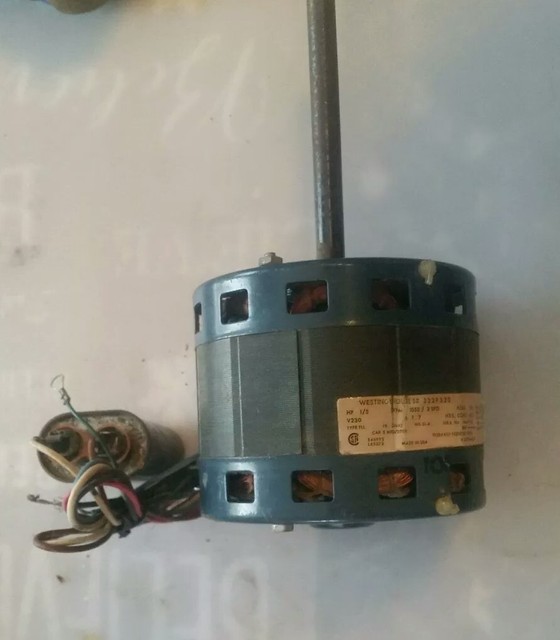 OEM Westinghouse 322p320 Blower Motor 1/5 HP rpm1050 3spd volt230 2b