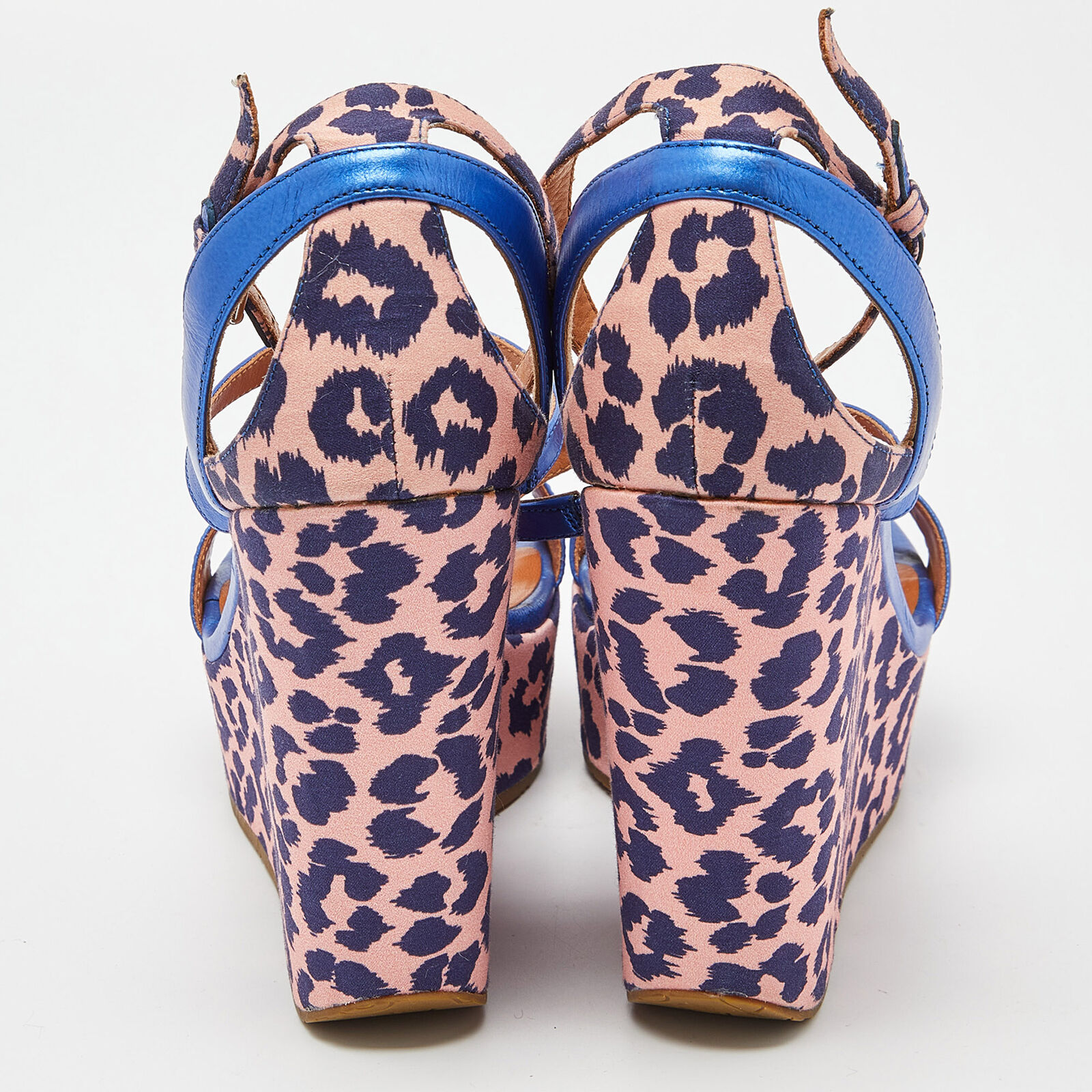 Marc by Marc Jacobs Blue/Pink Leather and Animal … - image 5