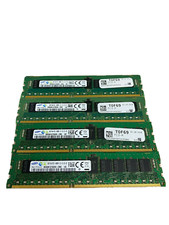 Lot of 4x 8GB Samsung 1Rx4 PC3-14900R DDR3 ECC Server RAM M393B1G70QH0-CMA