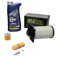Wartungspaket 1L FüR Suzuki Marauder 125 GZ -13 ÖL+Luftfilter+ÖLfilter+ZüNdkerze