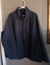 Swiss Tech Coat Men's Softshell  Gray Size 3XL 54-56 Full Zip Warm