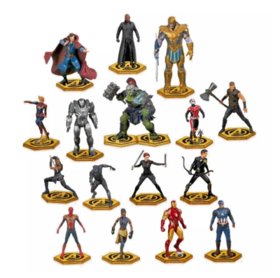Disney Marvel Avengers Assemble Mega Figures 16-pc Play Set. New