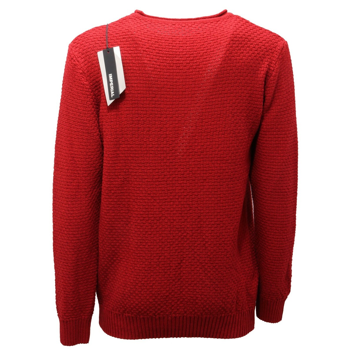 1486AG maglione uomo IMPERIAL red cotton blend sweater man