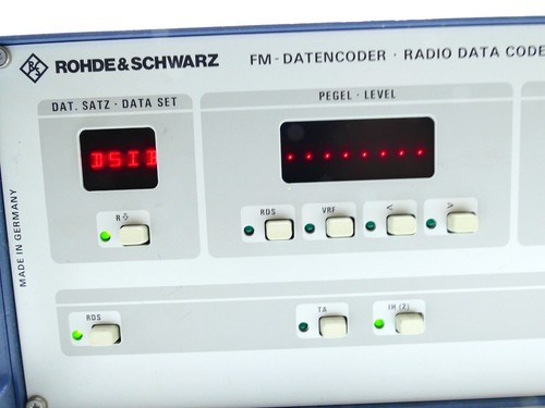 Rohde & Schwarz DMC 05 Koder danych FM Radio Data Coder RDS Encoder R&S I645 - Zdjęcie 3 z 9