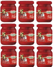9 x Erös pista - purea di peperoni piccanti - 200g - Univer - originale dall'Ungheria