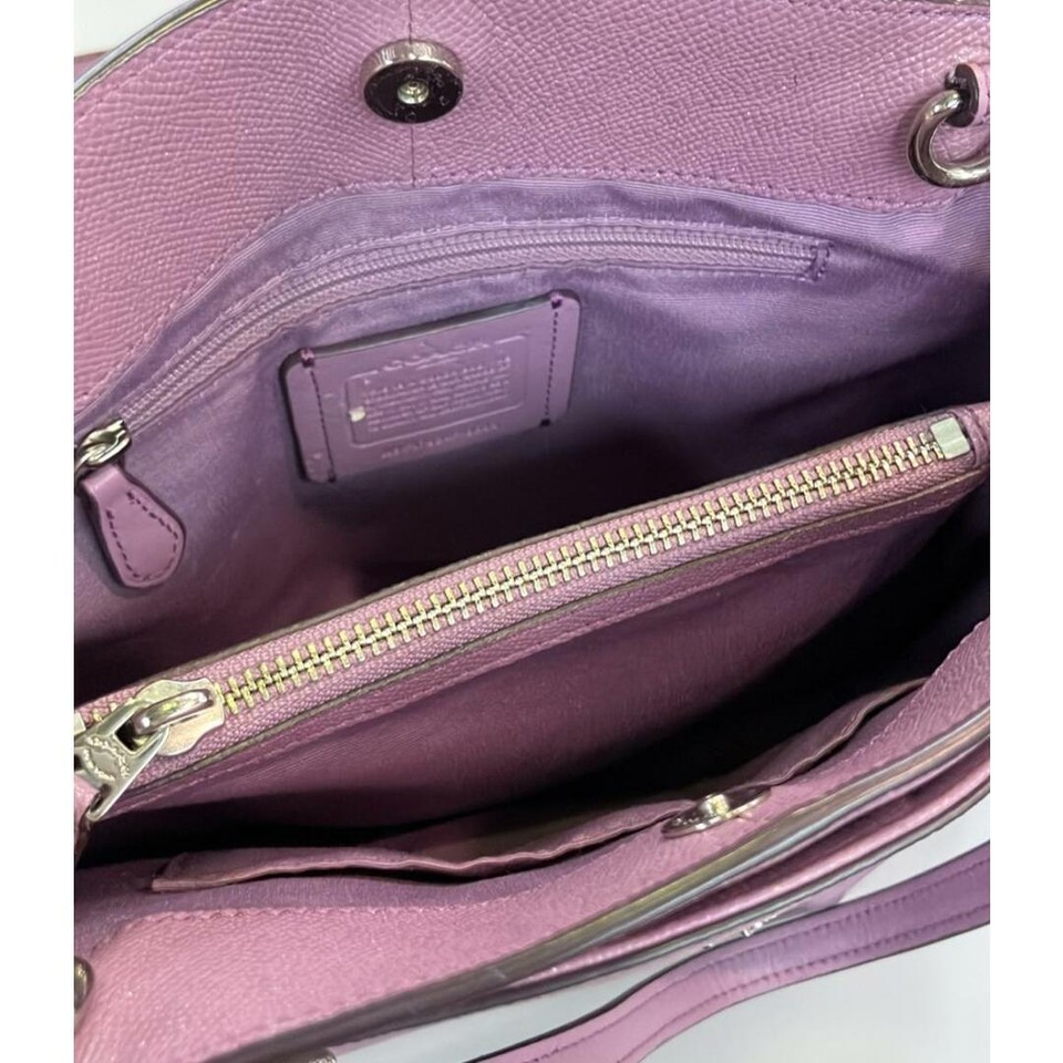 Coach 2 Way Handbag Shoulder Bag Diagonal Hanging F13683 Women Pink