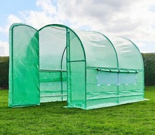 Polytunnel 3m x 2m Metal Framed Door Galvanised Frame Strong Connecting Joints