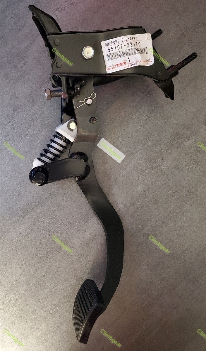 Toyota JZX90 Mark II Chaser Cresta clutch pedal, tunnel, master