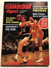 1973 Basketball Digest BOSTON Celtics DAVE COWENS NewsStand No Label 1st Ever 
