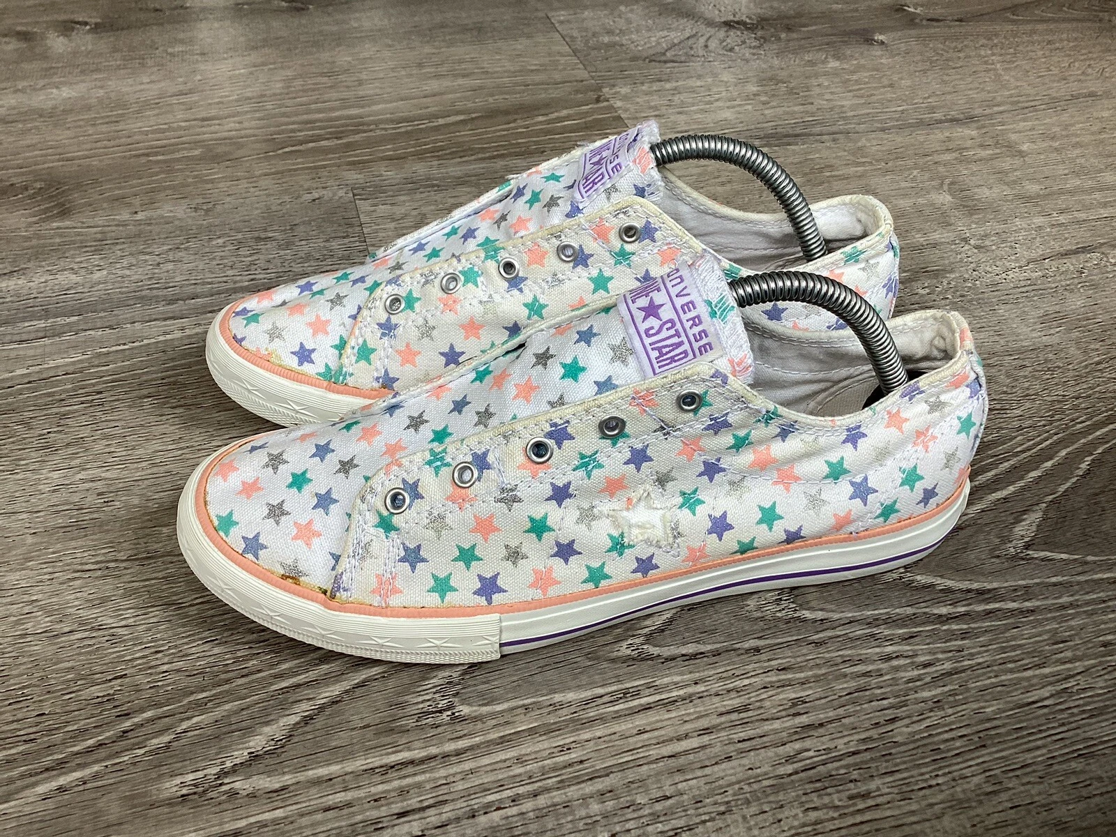 Scarpe slip on Converse Youth One Star Junior da ragazza taglia 6 614979FT Stars Sneaker