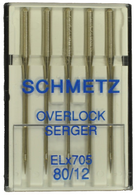 SCHMETZ Overlock Serger Sewing Machine Needles Size 12