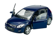 Welly Hyundai I30 Blue 134 Die Cast Metal Model New In Box 43610 Welly Hyundai I30 Blue 134 Die Cast Metal Model New In Box 43610