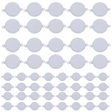 80 Pcs Bung Caps Metal Drum Plugs Oil Barrel Seal Caps for 200 L Drums