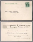 1936 KGV Penny & Porter Ltd. 1/2d Postcard