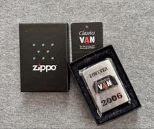 VAN JACKET ZIPPO Lighter 2006 Limited Edition Unused collectible