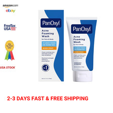 Facial Cleansing Wash Benzoyl Peroxide 10 Percent Max Strength Face Body Acne
