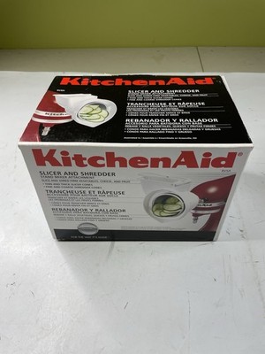KitchenAid Rotor Slicer/Shredder And Shaft RVSA Stand Mixer Attachment - In Box