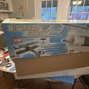 OcCre Bristol Scout 1:6 Scale ARF Biplane RC Wood Model Kit