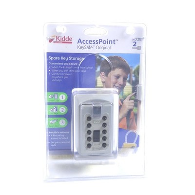 Kidde KeySafe Slimline - 001004 Mounted 2 Combination & Bonus Store A Key